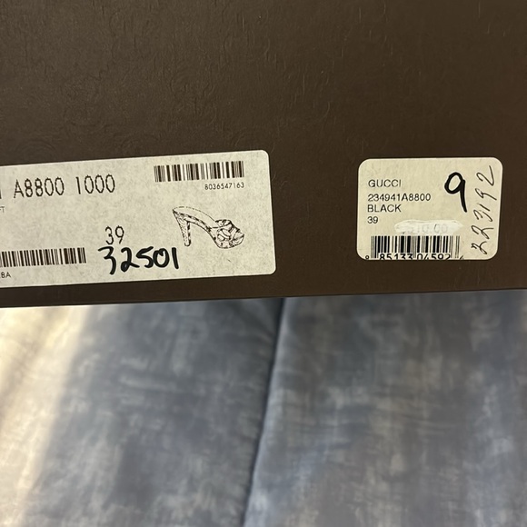 BRAND NEW GUCCI-Cellarius Soft Calfskin Icon Bit Platform Clog High Heel Slide - Picture 12 of 14